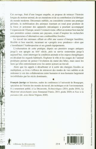 Produktbild La ronde des bêtes : le moteur animal et la fabrique de la modernité (Französisch, Jarrige François, 2023)
