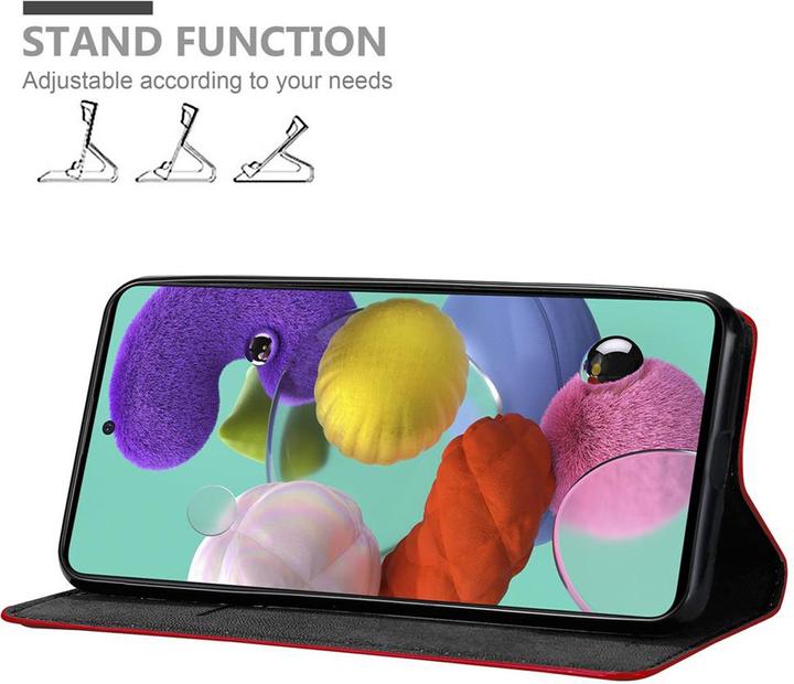 Produktbild Cadorabo Book Invisible Magnet Cover (Samsung Galaxy A51 5G)