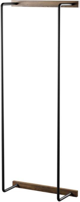 Produktbild byWirth Towel Rack Handtuchhalter Wand-montiert Schwarz, Holz