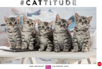 Produktbild Whiskas Katzenkalender 2026 (45 x 30 cm, Harter Einband, Deutsch)