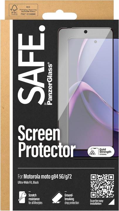 Produktbild Safe Ultra-Wide Fit (1 Stück, Motorola Moto G84, Motorola Moto G72)
