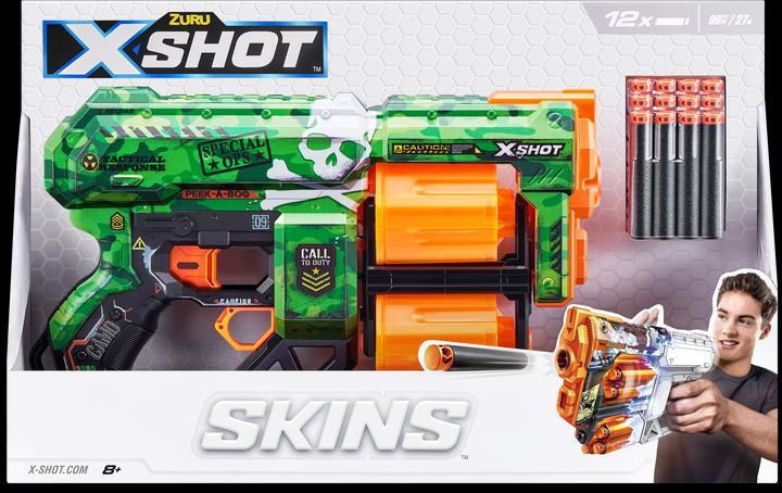 Actual product image Shot X-Shot - Skins Dread (12 Darts) (36517)