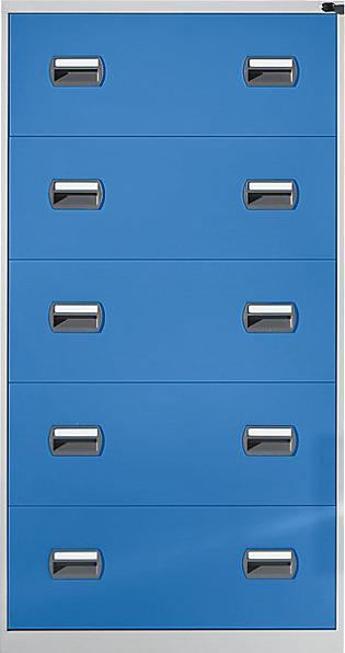 Actual product image eurokraft basic filing cabinet (84.5 x 62 x 159.5 cm)
