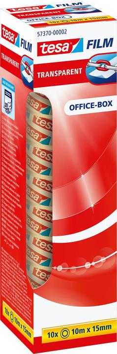 Actual product image tesa Adhesive tape transparent scotch tape (15 mm)