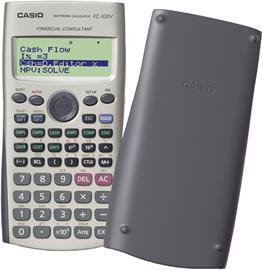 Image du produit Casio FC-100V Calculatrice financière de poche Gray (Piles)