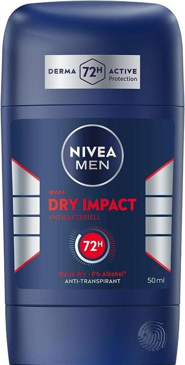 Produktbild NIVEA Men Dry Impact (Stick, 50 ml)