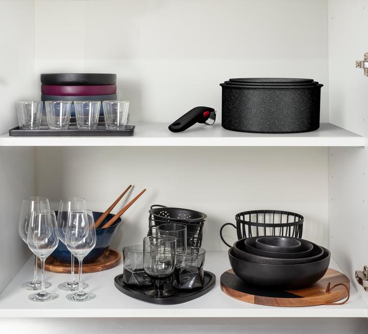 Produktbild Tefal Ingenio Black Stone (20 cm, Kochtopf, Aluminium)