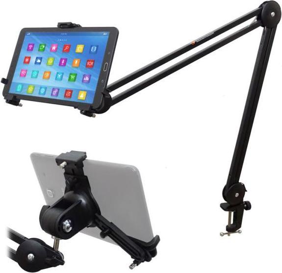 Actual product image K&M 19790 Tablet PC Holder with Articulated Arm Black