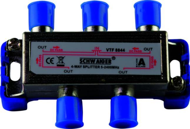 Produktbild Schwaiger Verteiler 4-fach digital (Verteiler)