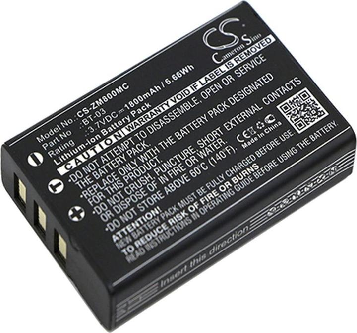 Produktbild NoName Battery for Zoom Q8 Recorder etc