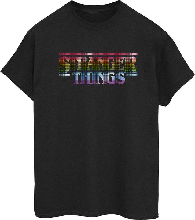 Netflix Stranger Things Rainbow Dot Logo TShirt (3XL)