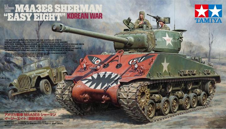 Immagine prodotto Tamiya U.S. Sherman M4A3E8 Easy Eight guerra di Corea