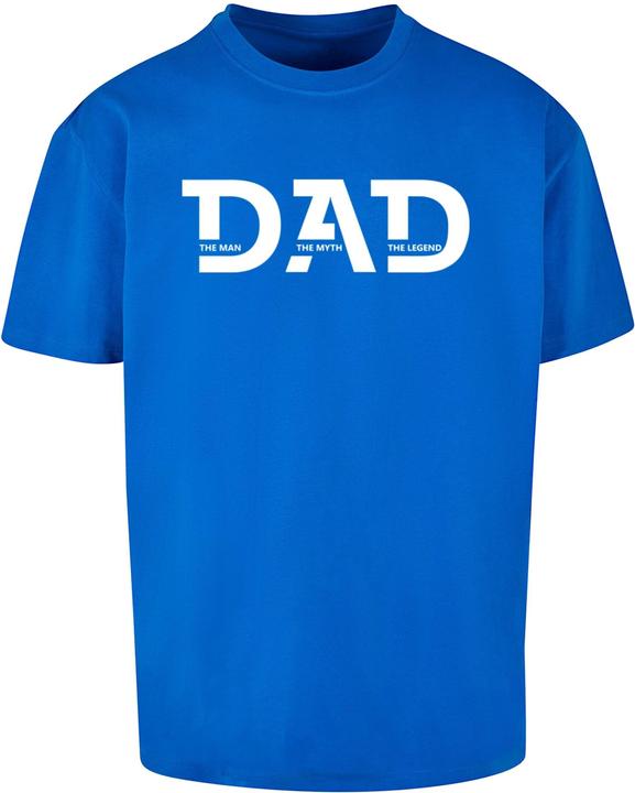 Merchcode Fathers Day - The Man, The Myth, The Legend Heavy Oversize Tee - 116589 (L)