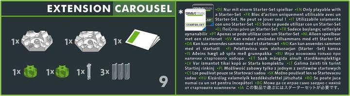 Productafbeelding Ravensburger GraviTrax Gravitrax Uitbreidingsset - Verticale Carrousel
