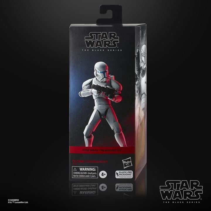 Produktbild Hasbro Star Wars: The Bad Batch Black Series figurine Clone Commando 15 cm