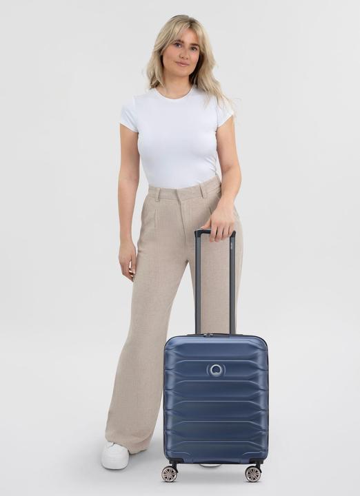 Actual product image Delsey Meteor 4-wheel cabin trolley 55 cm with stretch fold (46 l, Hand luggage (up to 50 litres))