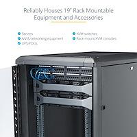 Produktbild StarTech 25U 36IN SERVER RACK CABINET (25 HE, 19 Zoll Rack)