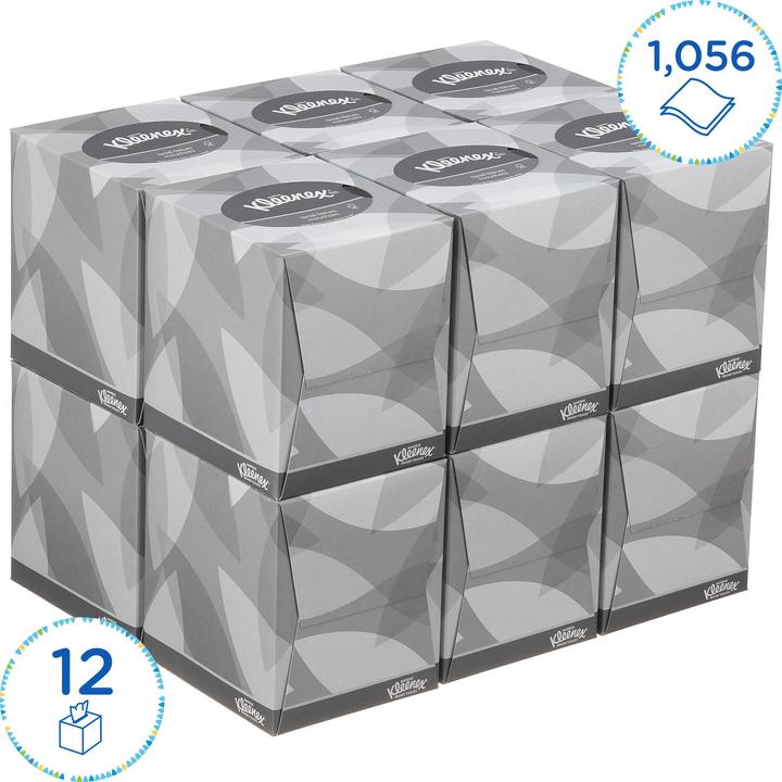 Image du produit Kimberly-Clark KLEENEX Facial Tissue Cube WhiteF1