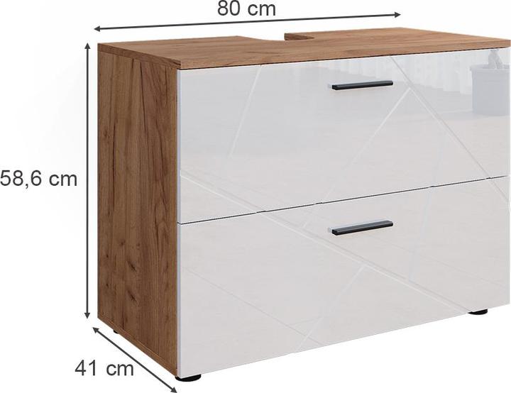 Actual product image Vicco Irma (80 x 41 x 58.5 cm)