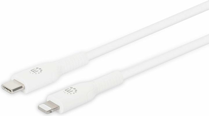 Actual product image Manhattan USB-C to Lightning Sync/Charging Cable (0.50 m, USB 4.0)