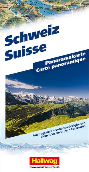 Produktbild Schweiz Panoramakarte (Hallwag/, Kümmerly+FreyAG, Deutsch)