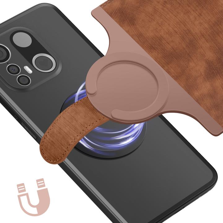 Immagine prodotto Avizar MagSafe-Etui für Smartphone bis 6.9 Zoll Klapp Portemonnaie-Stil (Universale)