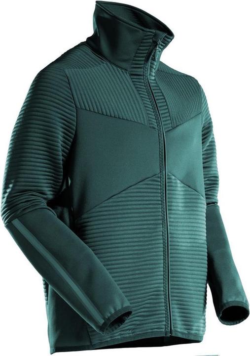 Image du produit Mascot Pull polaire zippé vert forêt, taille XL (XL)