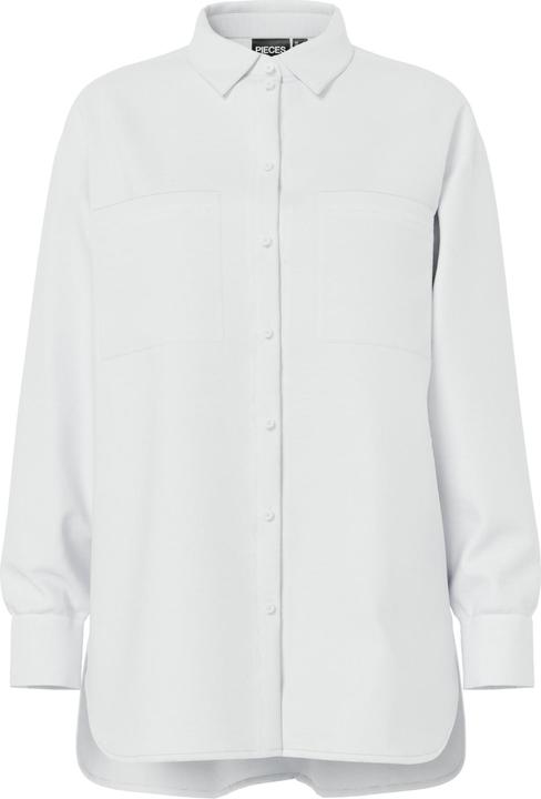 Pieces Pcmelia Ls Loose Shirt Wvn Noos Bc (L)