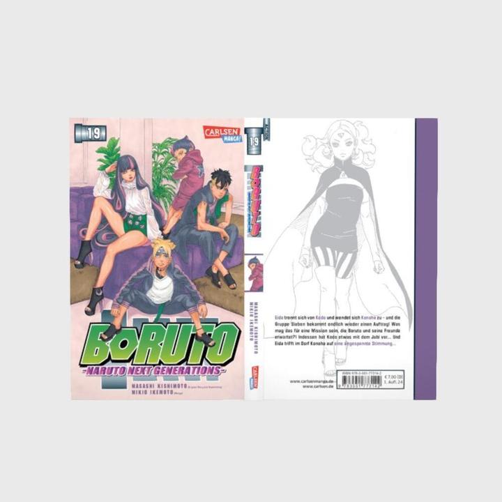 Actual product image Boruto – Naruto the next Generation 19 (German, Mikio Ikemoto, Masashi Kishimoto, 2024)