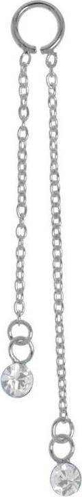 Immagine prodotto Bijouteria Piercing pendente (Vetro (di orologio), Argento 925)