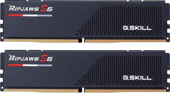 Produktbild G.Skill RIPJAWS S5 DDR5 2X32GB 5200MHZ CL40 XMP3 Black (2 x 32GB, 5200 MHz, DDR5-RAM, DIMM)