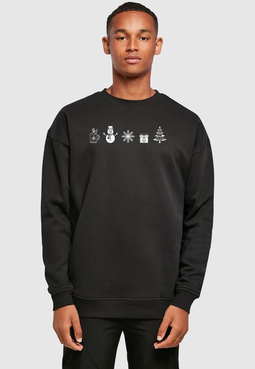 Immagine prodotto Merchcode Girocollo Christmas Elements - 181753 (L)