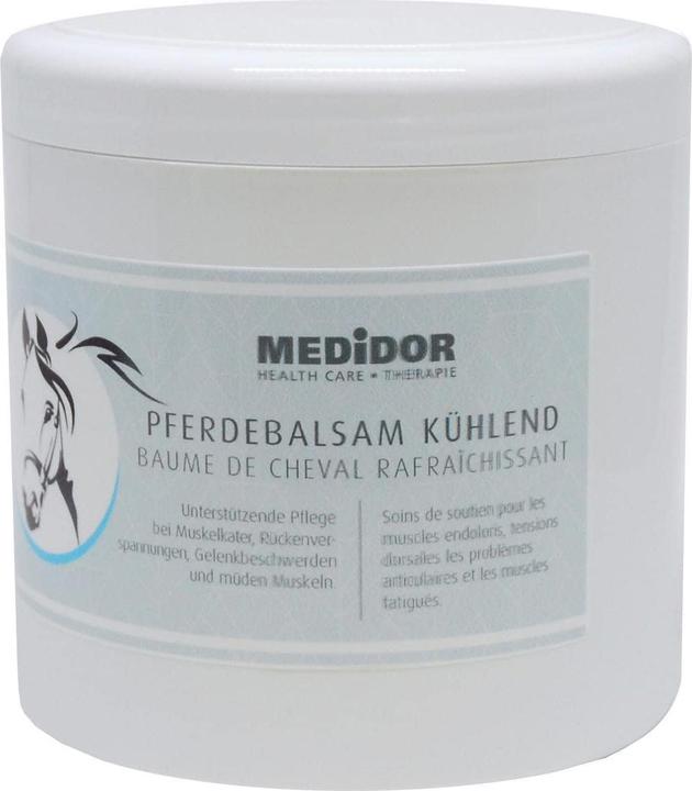 Produktbild Medidor Pferdebalsam blau kühlend (1 x, 500 ml, 535 g)