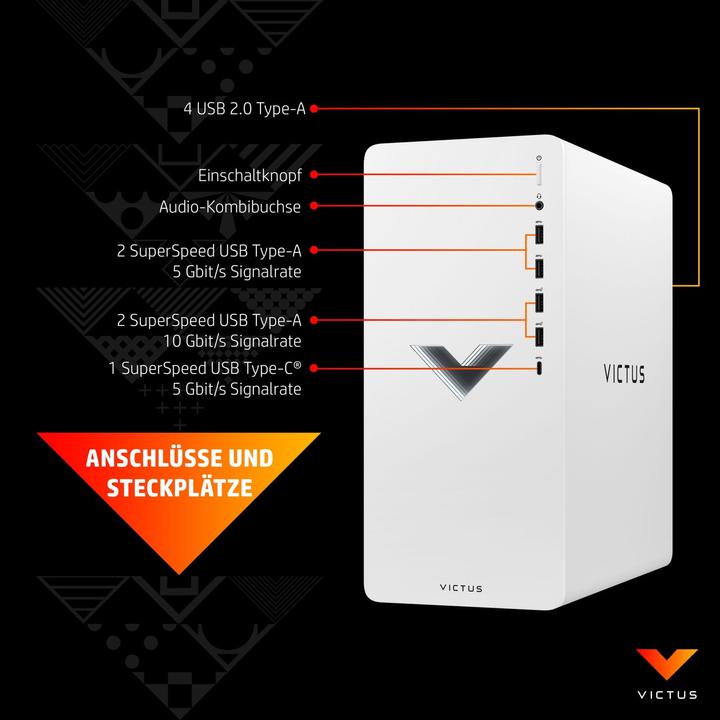 Produktbild HP Victus TG02-0122ng (AMD Ryzen 7 5700G, 32 GB, 1000 GB, GeForce RTX 4060)