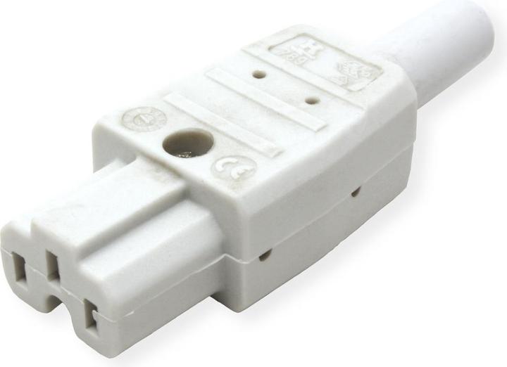 Actual product image Bachmann 916.970 Electrical Mains Plug C15 Grey