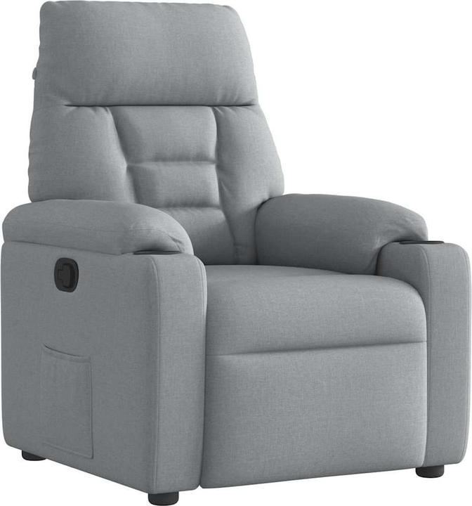 Produktbild VidaXL Relaxsessel Hellgrau Stoff