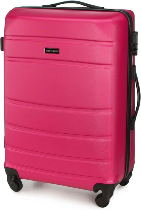 Immagine prodotto Wittchen Linea Moderna, XXL Rosa (98 l, Bagaglio a mano (fino a 50 litri), M (50 - 90l), L (90 - 115l))