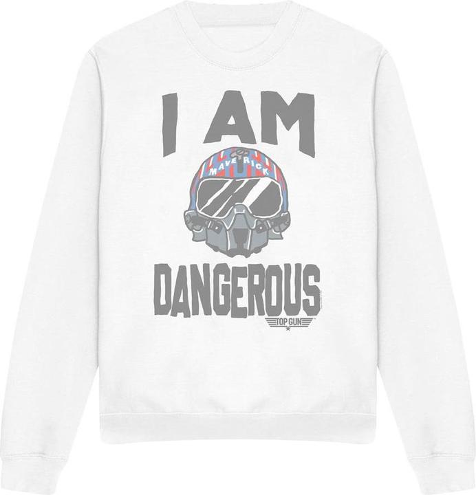 Immagine prodotto Top Gun I Am Dangerous Felpa Adulto Unisex (L)