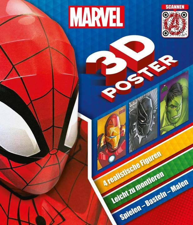 Produktbild MARVEL: 3D-Poster (23 x 27 cm)