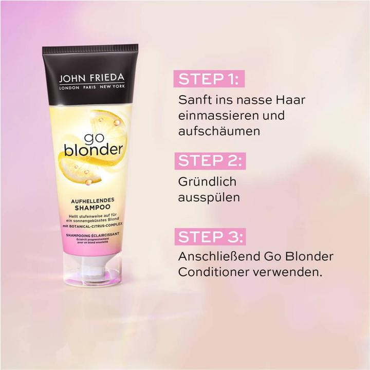 Produktbild John Frieda Go Blonder (500 ml, Flüssiges Shampoo)