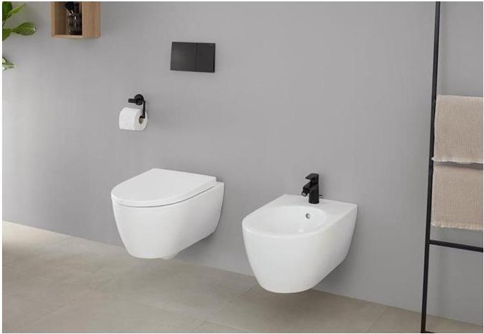 Actual product image Geberit Bidet Keramag / iCon wall-hung white with coating 501898008