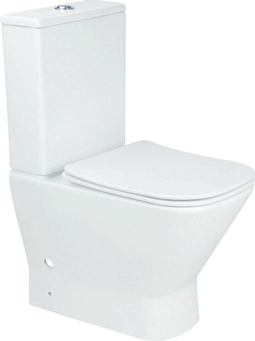 Actual product image Domoletti Standing Wc Toilet Mt621 Rimle