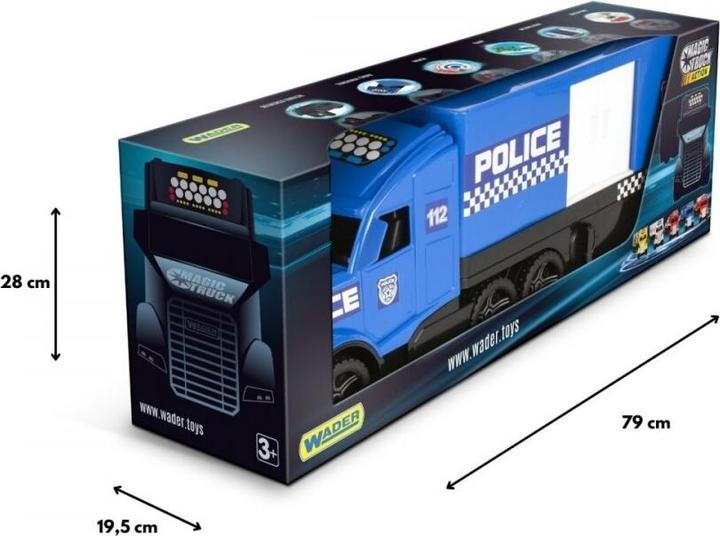 Actual product image Wader Magic Truck Action policja