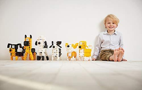 Produktbild Clics Klocki clicformers yellow & baltas friends 74 elementai