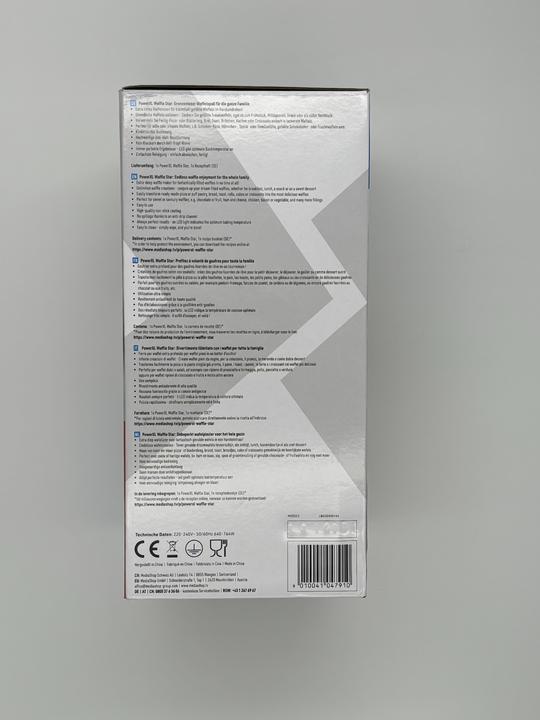 Produktbild PowerXL Waffle Star (EU-Stecker)