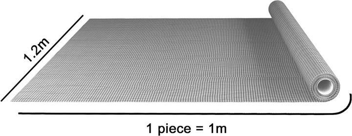 Actual product image Intirilife Fly Net in White Width 120cm (120 x 100 cm)