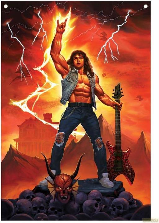Image du produit Fanattik Tapisserie Stranger Things Eddie Munson 120 x 85 cm (120 x 85 cm)