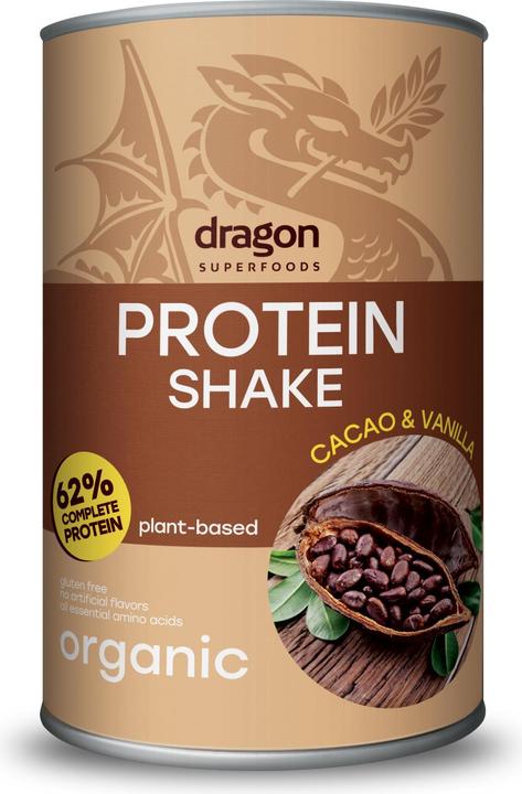 Actual product image Dragon Superfoods Protein Shake Cacao & Vanilla (Cocoa, Vanilla, 1 pcs., 450 g)