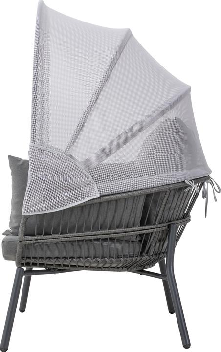 Produktbild Leco Sessel mit Fusshocker CLARA (102 cm)