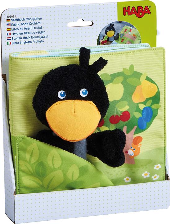 Actual product image Haba Fabric boek Boomgaard